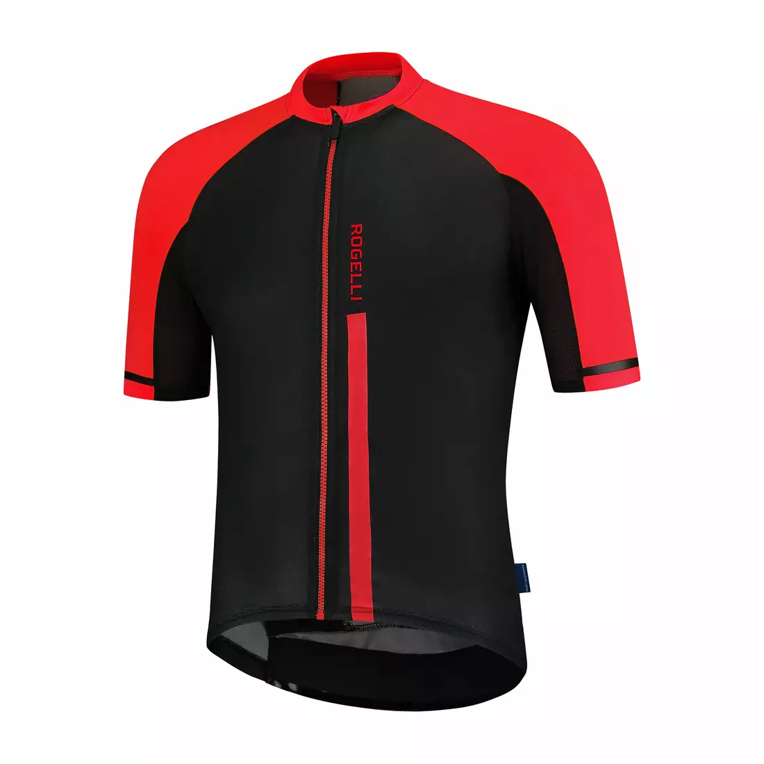 Rogelli Evo 001.094 pánsky cyklistický dres Evo Čierna / červená